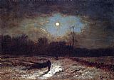 George Inness Famous Paintings - Christmas Eve